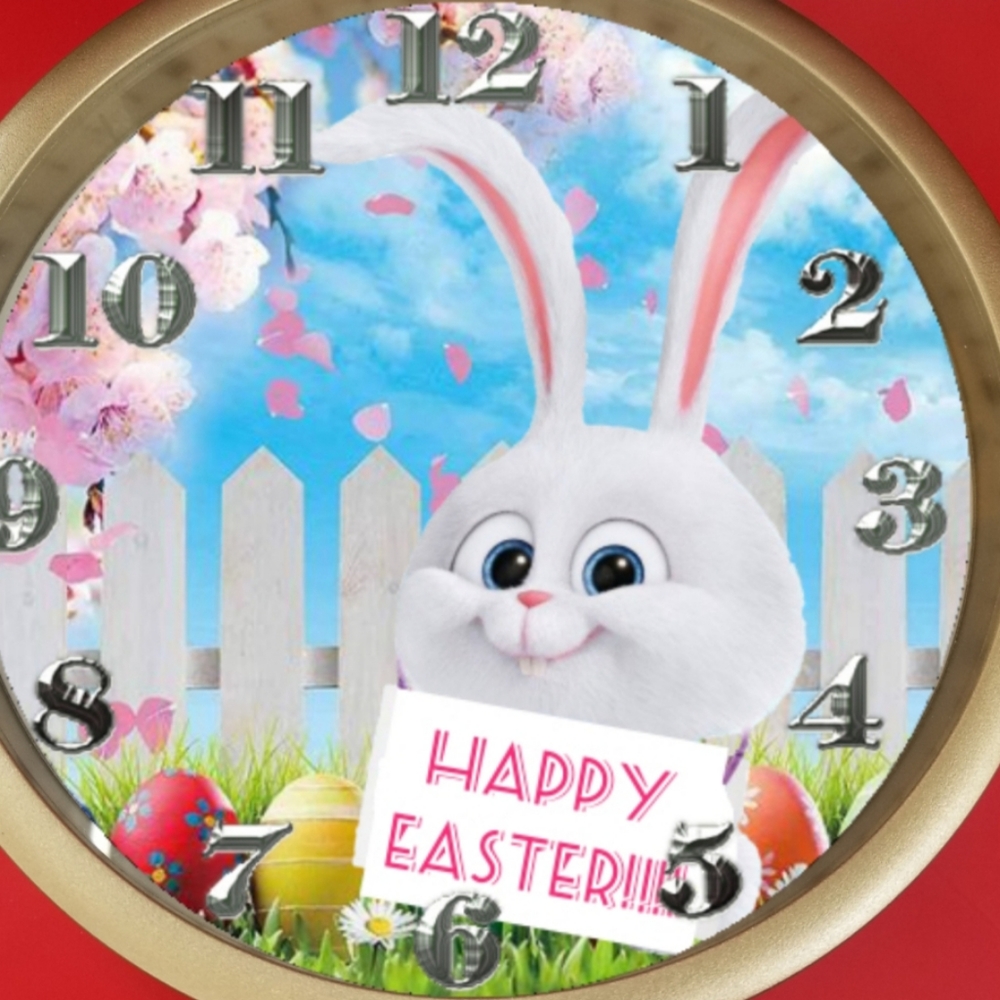 Easter happy rabbit